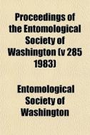 Proceedings Of The Entomological Society di Entomolo Washington edito da General Books