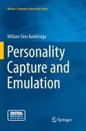 Personality Capture and Emulation di William Sims Bainbridge edito da Springer London