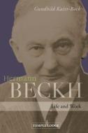 Hermann Beckh di Gundhild Kacer-Bock edito da Temple Lodge Publishing