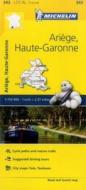 Ariege, Haute-garonne - Michelin Local Map 343 edito da Michelin Editions Des Voyages