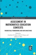 Assessment In Mathematics Education Contexts edito da Taylor & Francis Ltd