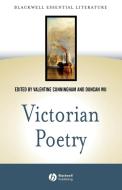 Victorian Poetry di Cunningham, Wu edito da John Wiley & Sons