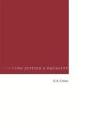 Rescuing Justice and Equality di G. A. Cohen edito da Harvard University Press