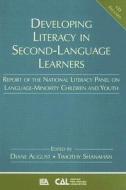 Developing Literacy in Second-Language Learners di Diane August edito da Routledge