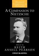Companion Nietzsche di Ansell Pearson edito da John Wiley & Sons