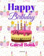 Birthday Guest Book For Kids di Popappel20 Publishing edito da PopaPpel20 Publishing