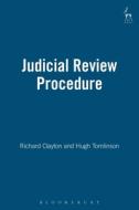 Judicial Review Procedure di Richard Clayton, Hugh Tomlinson edito da Hart Publishing (UK)