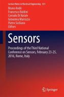 Sensors edito da Springer International Publishing