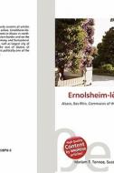 Ernolsheim-L S-Saverne edito da Betascript Publishing