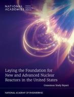 Laying the Foundation for New and Advanced Nuclear Reactors in the United States di National Academies Of Sciences Engineeri, National Academy Of Engineering, Division On Earth And Life Studies edito da NATL ACADEMY PR