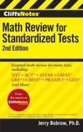 Cliffsnotes Math Review For Standardized Tests di Jerry Bobrow edito da Houghton Mifflin Harcourt Publishing Company