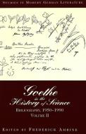 Goethe in the History of Science edito da Lang, Peter