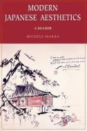 Modern Japanese Aesthetics di Michele Marra edito da UNIV OF HAWAII PR
