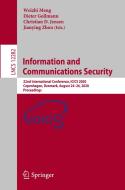 Information and Communications Security edito da Springer International Publishing