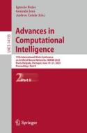 Advances in Computational Intelligence edito da Springer Nature Switzerland