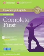 Complete First - Second Edition. Workbook without answers with Audio CD di Amanda Thomas, Barbara Thomas edito da Klett Sprachen GmbH