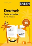 Deutsch in 15 Minuten - Texte schreiben 5./6. Klasse di Marion Clausen edito da Bibliograph. Instit. GmbH