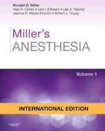 Miller's Anesthesia International Edition, 2 Volume Set di Ronald D. Miller, Lars I. Eriksson, Lee A. Fleisher, Jeanine P. Wiener-Kronish, William L. Young edito da Elsevier - Health Sciences Division