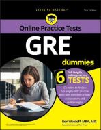 GRE For Dummies with Online Practice di Ron Woldoff edito da John Wiley & Sons Inc