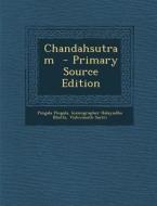 Chandahsutram - Primary Source Edition di Pingala Pingala, Lexicographer Halayudha Bhatta, Vishwanath Sastri edito da Nabu Press