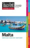 "time Out" Shortlist Malta di Time Out Guides Ltd edito da Ebury Press