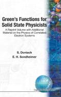 Green's Functions for Solid State Physic di S. Doniach, Ernst Sondheimer edito da Imperial College Press
