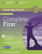 Complete First - Second Edition. Workbook with answers with Audio CD di Amanda Thomas, Barbara Thomas edito da Klett Sprachen GmbH