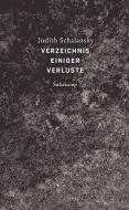 Verzeichnis einiger Verluste di Judith Schalansky edito da Suhrkamp Verlag AG