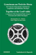 Gemeinsam am Tisch des Herrn / Together at the Lord's table edito da Vandenhoeck + Ruprecht