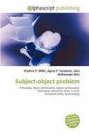 Subject-object Problem edito da Betascript Publishing