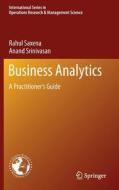 Business Analytics di Rahul Saxena, Anand Srinivasan edito da Springer New York