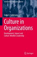 Culture In Organizations di Sonja A. Sackmann edito da Springer Nature Switzerland AG