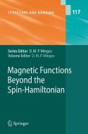 Magnetic Functions Beyond The Spin-hamiltonian di Mingos edito da Springer-verlag Berlin And Heidelberg Gmbh & Co. Kg