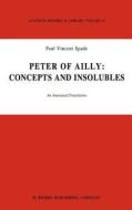 Peter of Ailly: Concepts and Insolubles di Peter of Ailly edito da Springer Netherlands