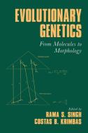 Evolutionary Genetics edito da Cambridge University Press