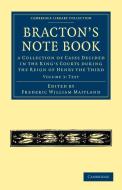 Bracton's Note Book - Volume 3 di Henry De Bracton, Bracton Henry De edito da Cambridge University Press