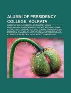 Alumni of Presidency College, Kolkata di Books Llc edito da Books LLC, Reference Series