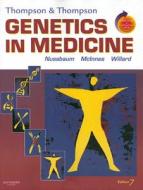 Thompson And Thompson Genetics In Medicine di Robert L. Nussbaum, Huntington F. Willard, Roderick R. McInnes edito da Elsevier - Health Sciences Division