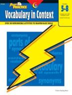Vocabulary in Context di Linda Schwartz edito da Creative Teaching Press