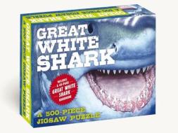 The Great White Shark 500-Piece Jigsaw Puzzle & Book edito da Cider Mill Press Book Publishers LLC