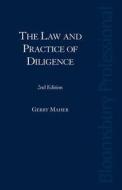 The Law and Practice of Diligence di Gerry Maher edito da Bloomsbury Publishing PLC