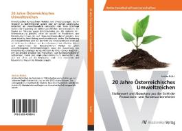 20 Jahre Österreichisches Umweltzeichen di Andrea Kohut edito da AV Akademikerverlag
