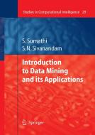 Introduction to Data Mining and its Applications di S. N. Sivanandam, S. Sumathi edito da Springer Berlin Heidelberg