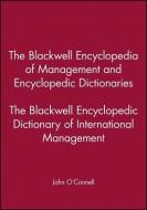 The Blackwell Encyclopedic Dictionary of International Management di O& edito da Wiley-Blackwell