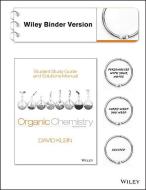 Student Study Guide and Solutions Manual to Accompany Organic Chemistry 2e Binder Ready Version di David R. Klein edito da Wiley