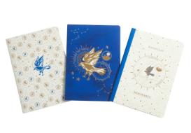 Harry Potter: Ravenclaw Constellation Sewn Notebook Collection (Set of 3) di Insight Editions edito da INSIGHT EDITIONS