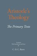 Aristotle's Theology di Aristotle edito da Hackett Publishing Co, Inc