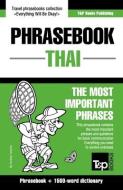 English-Thai phrasebook and 1500-word dictionary di Andrey Taranov edito da T&P BOOKS PUB LTD