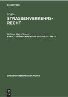 Straßenverkehrsrecht, Band 3, Großkommentare der Praxis di Müller edito da De Gruyter