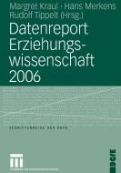 Datenreport Erziehungswissenschaft 2006 edito da VS Verlag für Sozialwissenschaften
